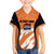 Custom Netherlands Darts Family Matching Off The Shoulder Long Sleeve Dress and Hawaiian Shirt Come On Holland