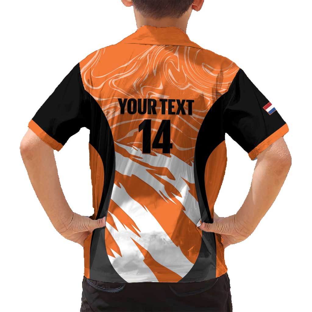 Custom Netherlands Darts Family Matching Off Shoulder Maxi Dress and Hawaiian Shirt Come On Holland