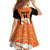Custom Netherlands Darts Family Matching Off Shoulder Maxi Dress and Hawaiian Shirt Come On Holland