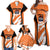 Custom Netherlands Darts Family Matching Off Shoulder Maxi Dress and Hawaiian Shirt Come On Holland