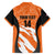 Custom Netherlands Darts Family Matching Short Sleeve Bodycon Dress and Hawaiian Shirt Come On Holland