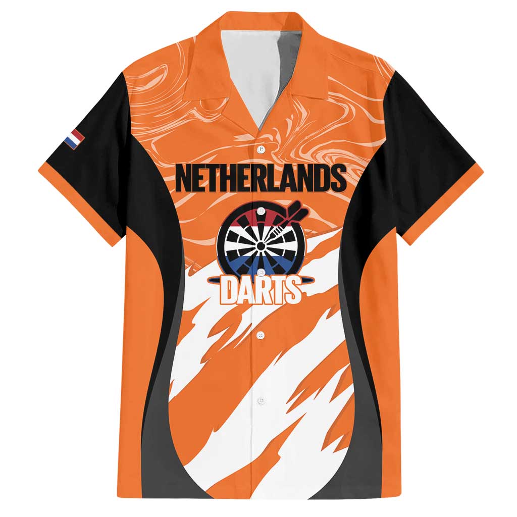 Custom Netherlands Darts Hawaiian Shirt Come On Holland