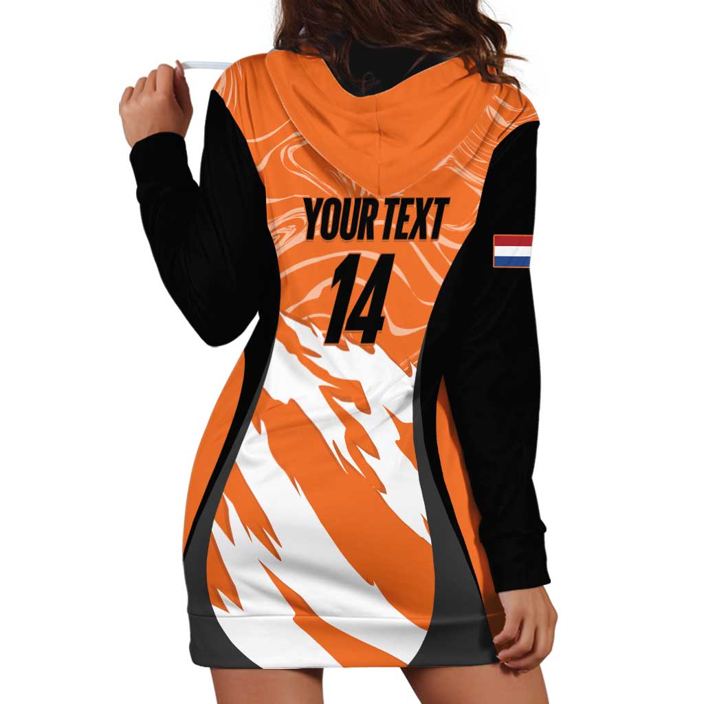 Custom Netherlands Darts Hoodie Dress Come On Holland
