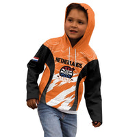 Custom Netherlands Darts Kid Hoodie Come On Holland