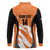 Custom Netherlands Darts Long Sleeve Polo Shirt Come On Holland