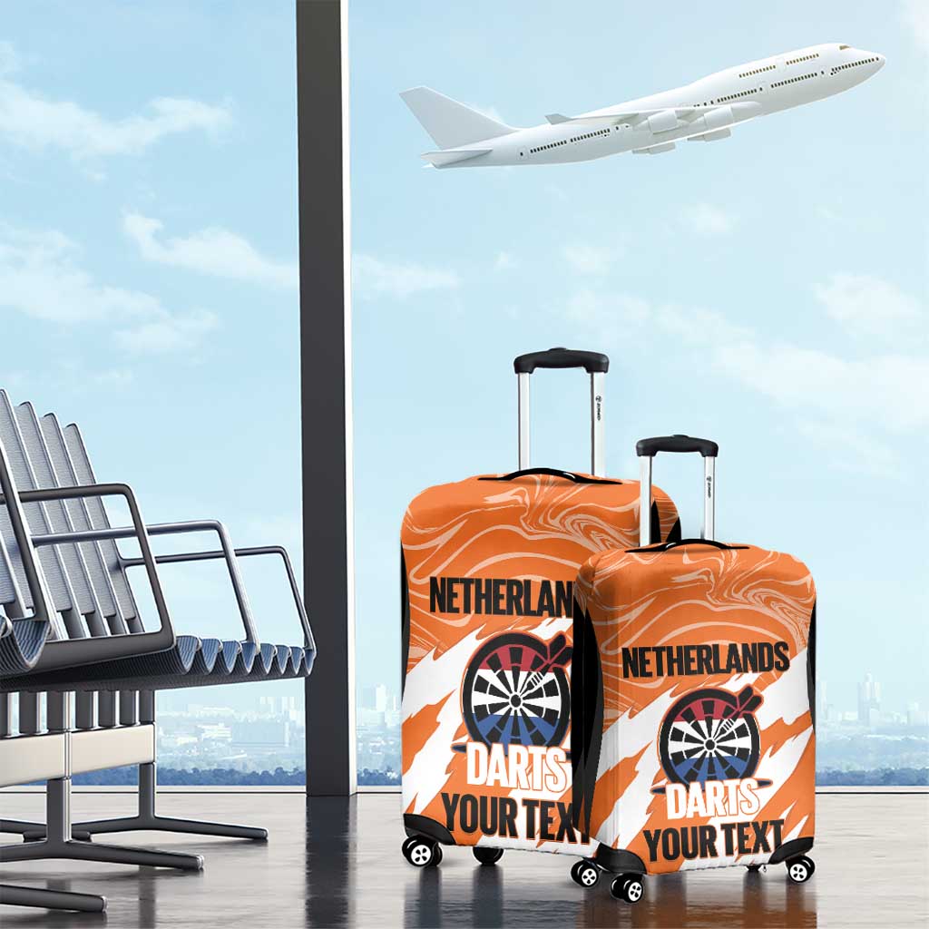 Custom Netherlands Darts Luggage Cover Come On Holland