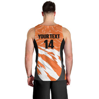 Custom Netherlands Darts Men Tank Top Come On Holland