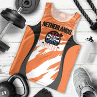 Custom Netherlands Darts Men Tank Top Come On Holland
