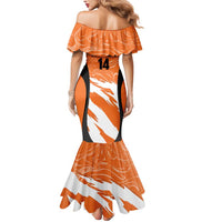 Custom Netherlands Darts Mermaid Dress Come On Holland