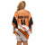 Custom Netherlands Darts Off Shoulder Short Dress Come On Holland