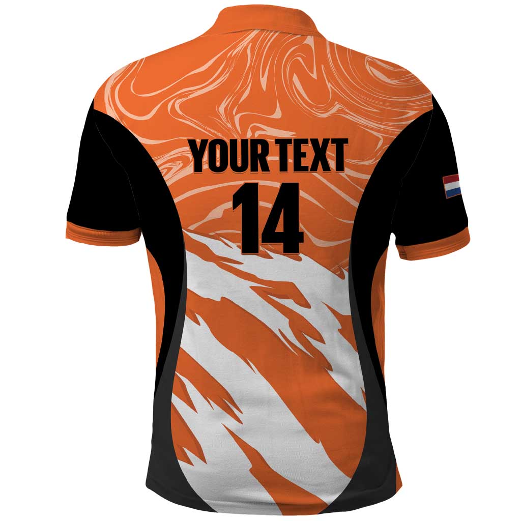 Custom Netherlands Darts Polo Shirt Come On Holland