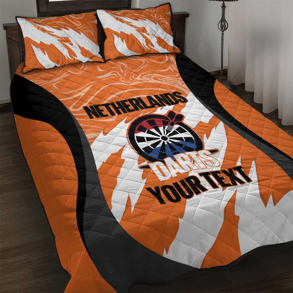 Custom Netherlands Darts Quilt Bed Set Come On Holland