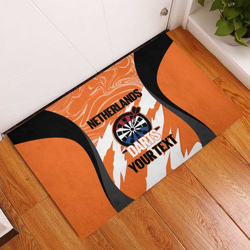 Custom Netherlands Darts Rubber Doormat Come On Holland