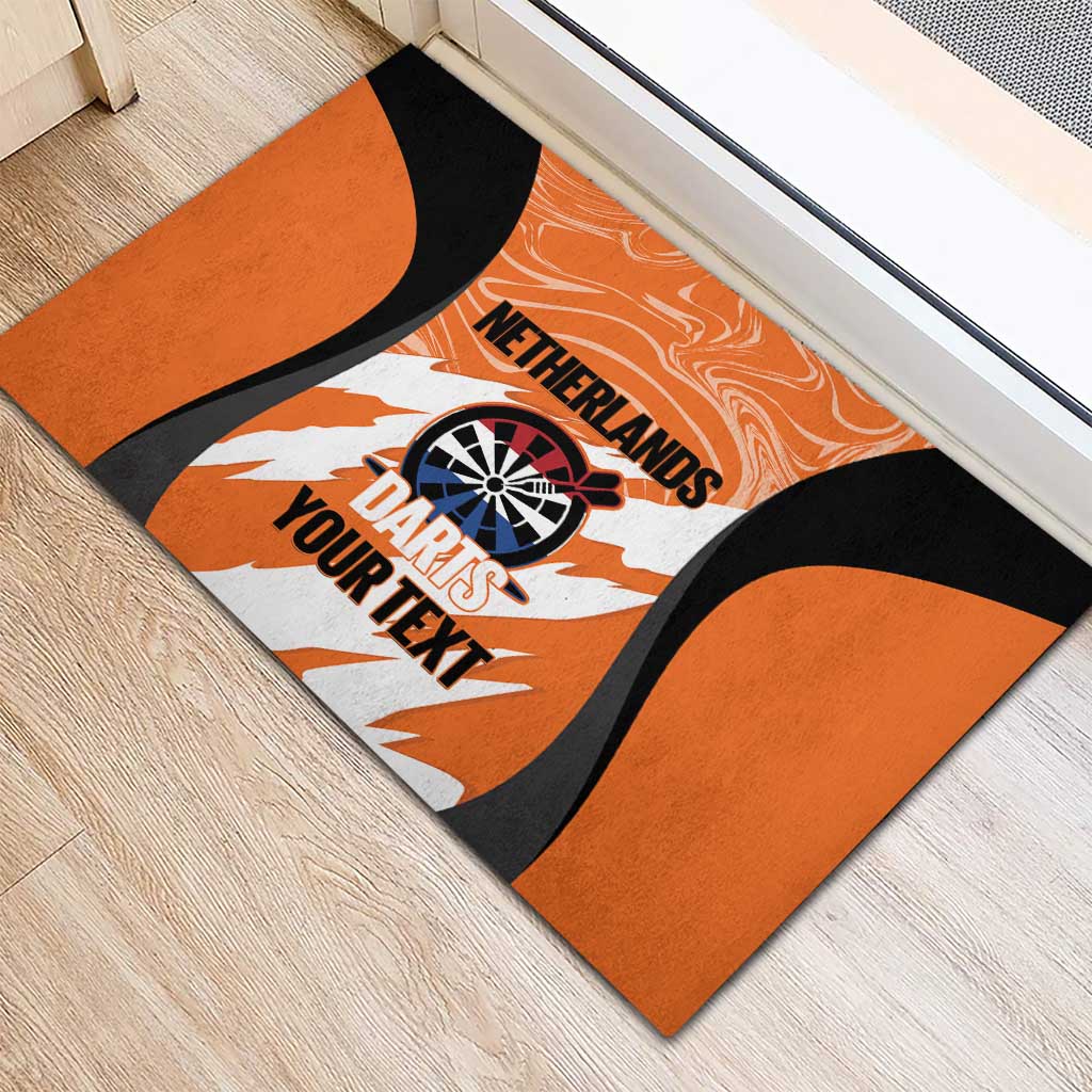 Custom Netherlands Darts Rubber Doormat Come On Holland