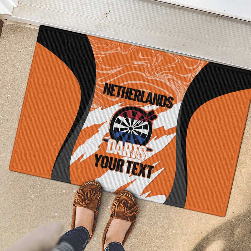 Custom Netherlands Darts Rubber Doormat Come On Holland