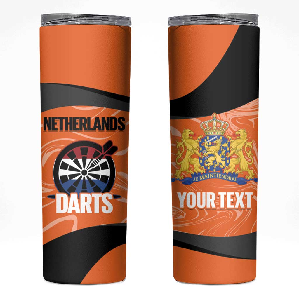 Custom Netherlands Darts Skinny Tumbler Come On Holland