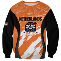 Custom Netherlands Darts Sweatshirt Come On Holland