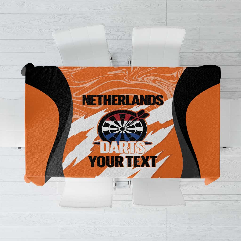 Custom Netherlands Darts Tablecloth Come On Holland