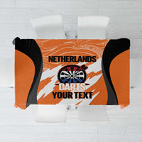 Custom Netherlands Darts Tablecloth Come On Holland