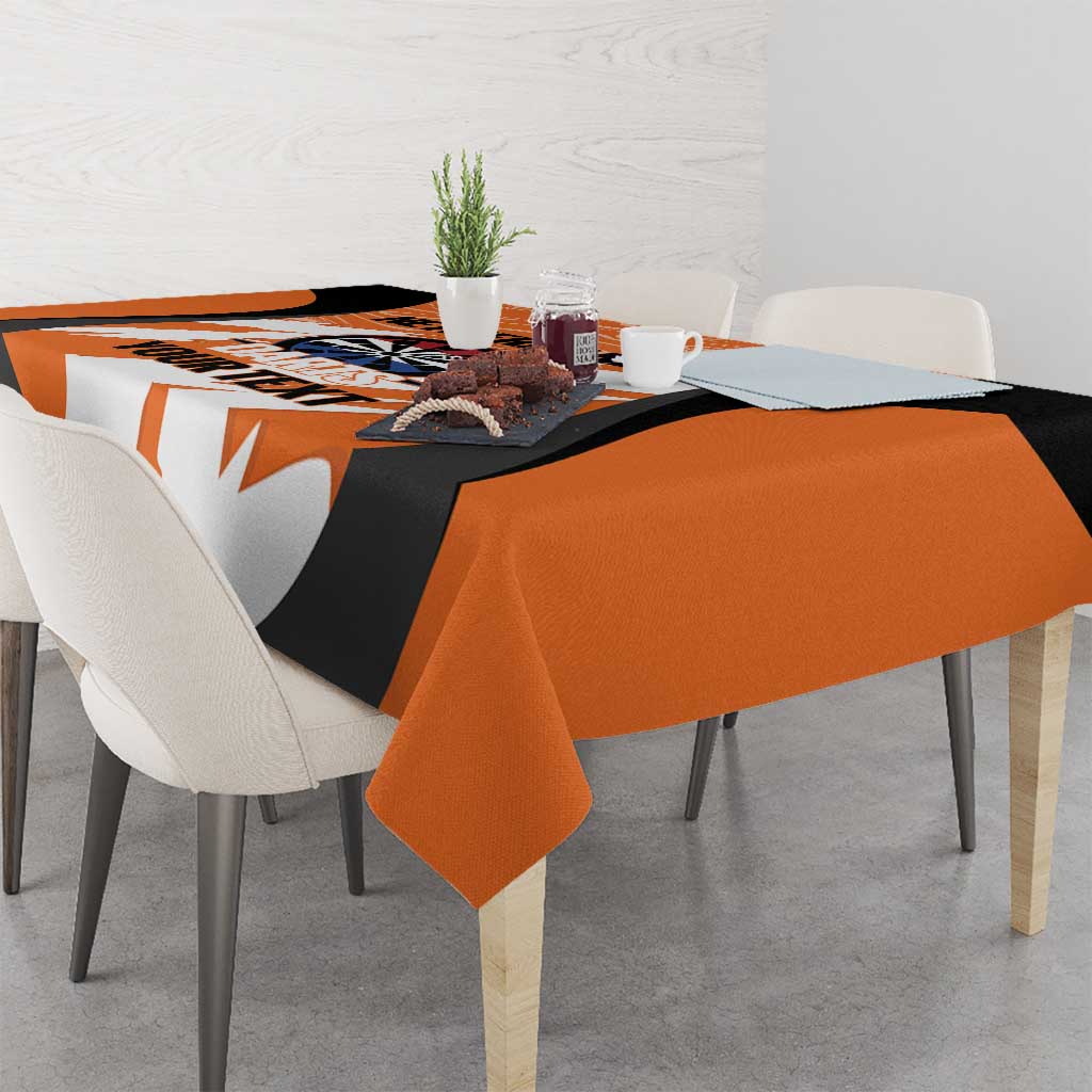 Custom Netherlands Darts Tablecloth Come On Holland
