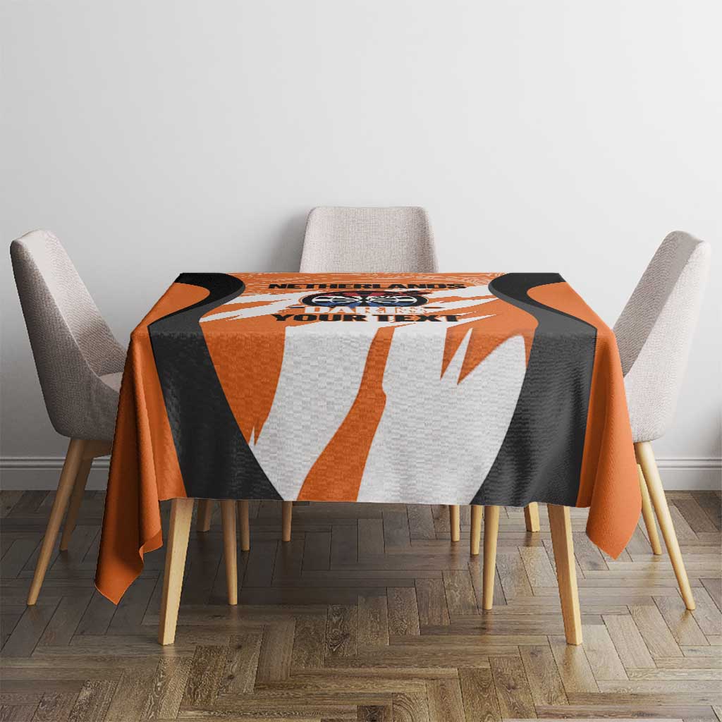 Custom Netherlands Darts Tablecloth Come On Holland