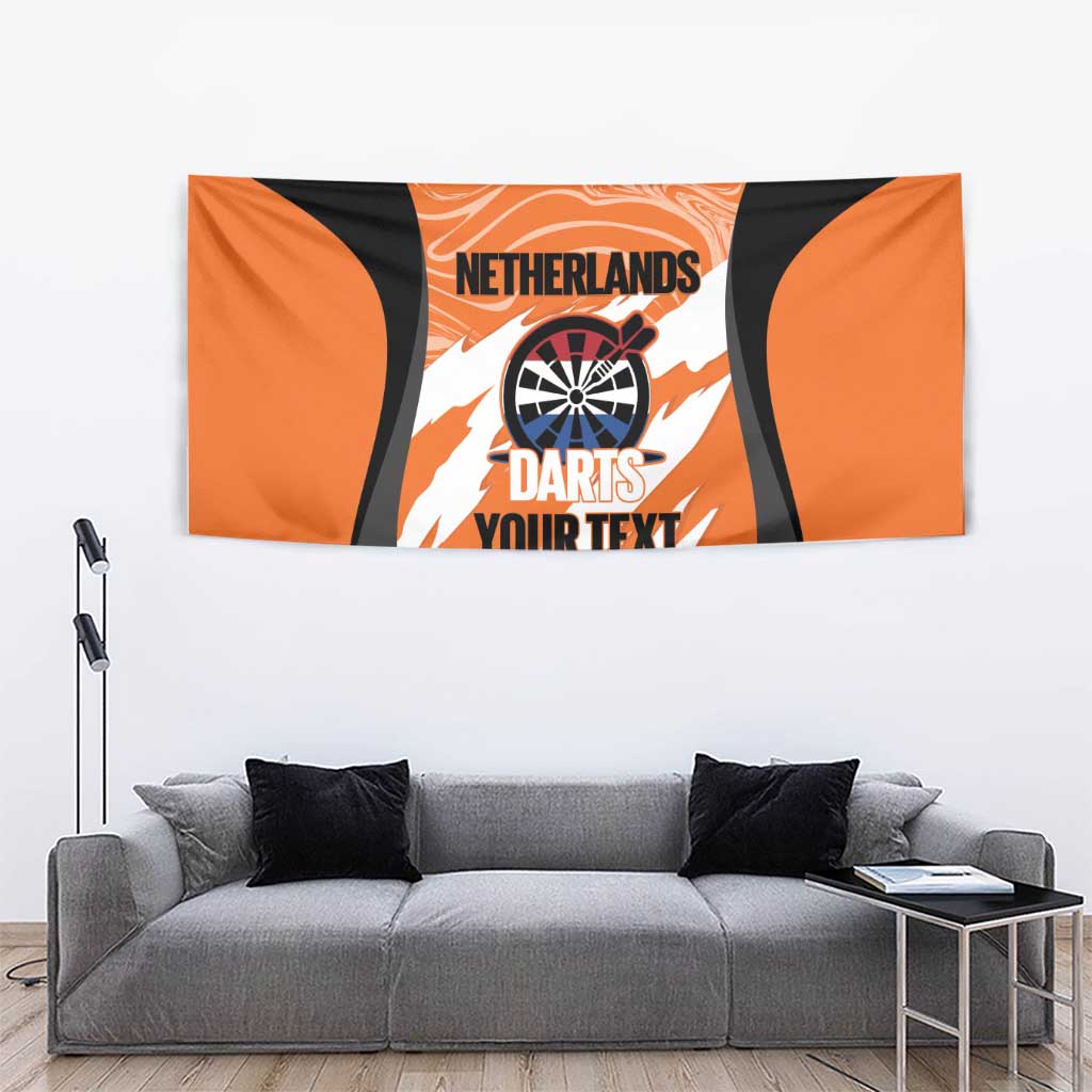 Custom Netherlands Darts Tapestry Come On Holland