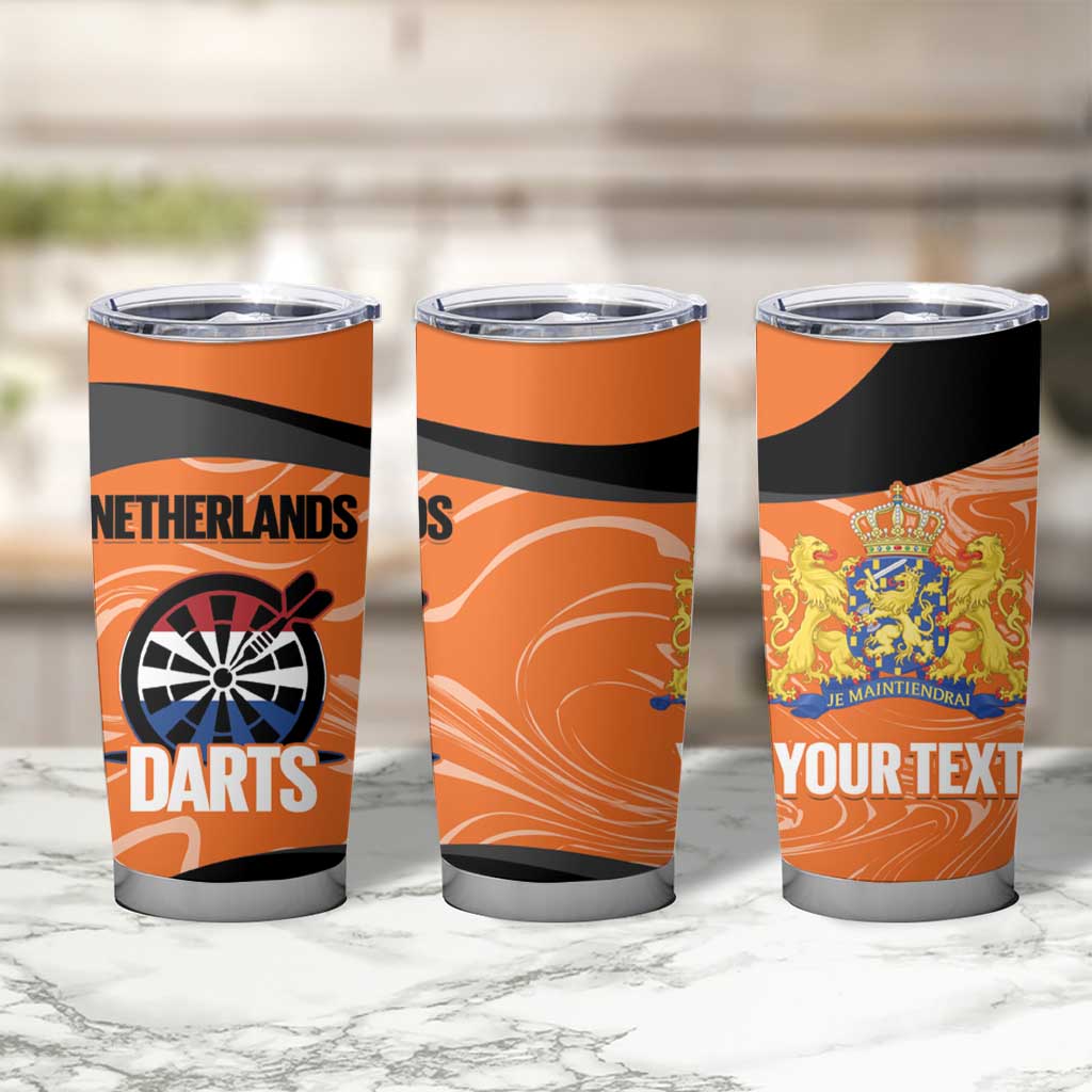Custom Netherlands Darts Tumbler Cup Come On Holland