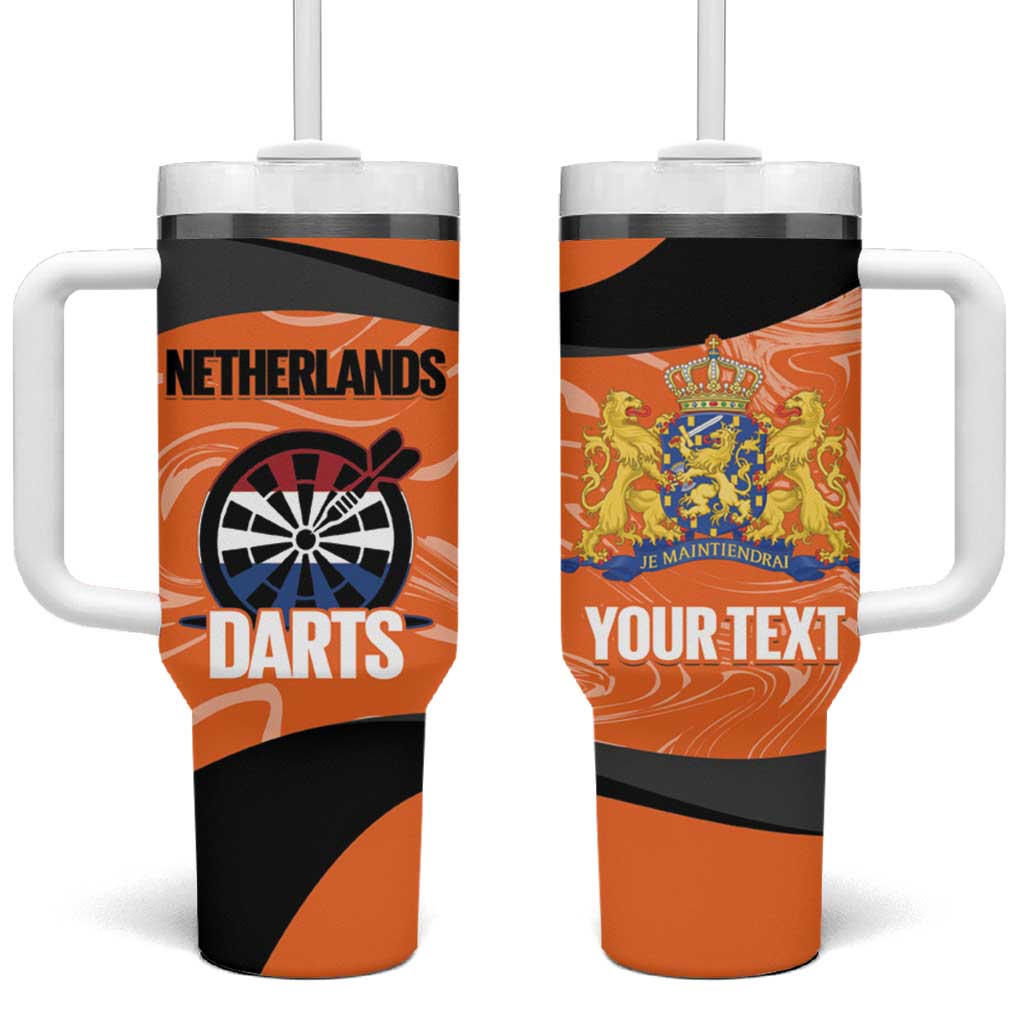 Custom Netherlands Darts Tumbler With Handle Come On Holland