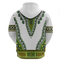 Africa Hoodie African Dashiki Royal Green Version - Wonder Print Shop