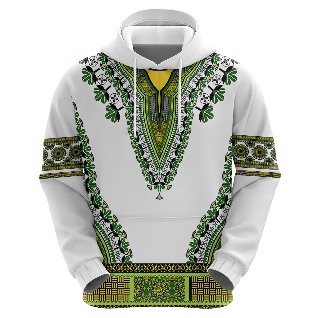 Africa Hoodie African Dashiki Royal Green Version - Wonder Print Shop