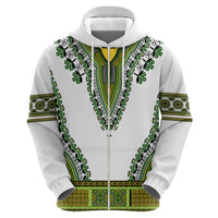 Africa Hoodie African Dashiki Royal Green Version - Wonder Print Shop