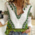 Africa Women Casual Shirt African Dashiki Royal Green Version - Wonder Print Shop