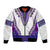 Africa Bomber Jacket African Dashiki Royal Purple Version - Wonder Print Shop