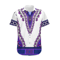 Africa Hawaiian Shirt African Dashiki Royal Purple Version - Wonder Print Shop