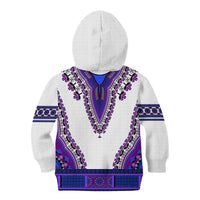 Africa Kid Hoodie African Dashiki Royal Purple Version - Wonder Print Shop