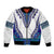Africa Bomber Jacket African Dashiki Royal Blue Version - Wonder Print Shop