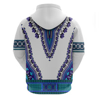 Africa Hoodie African Dashiki Royal Blue Version - Wonder Print Shop