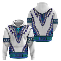 Africa Hoodie African Dashiki Royal Blue Version - Wonder Print Shop
