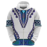 Africa Hoodie African Dashiki Royal Blue Version - Wonder Print Shop