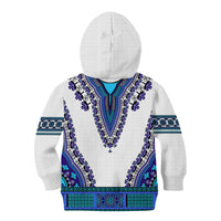 Africa Kid Hoodie African Dashiki Royal Blue Version - Wonder Print Shop