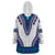 Africa Wearable Blanket Hoodie African Dashiki Royal Blue Version - Wonder Print Shop