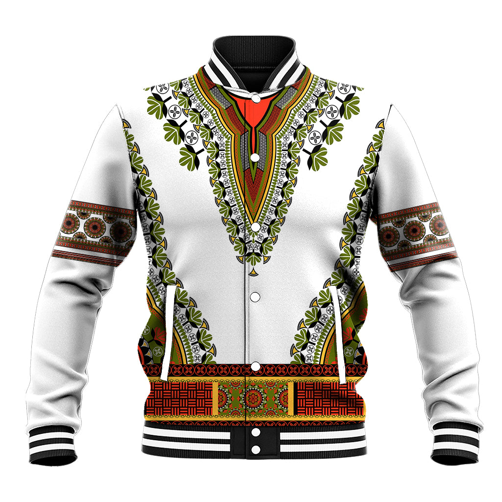 Africa Baseball Jacket African Dashiki Royal Gold Version - Wonder Print Shop