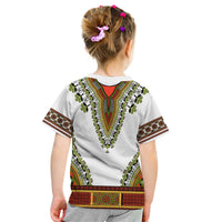 Africa Kid T Shirt African Dashiki Royal Gold Version - Wonder Print Shop
