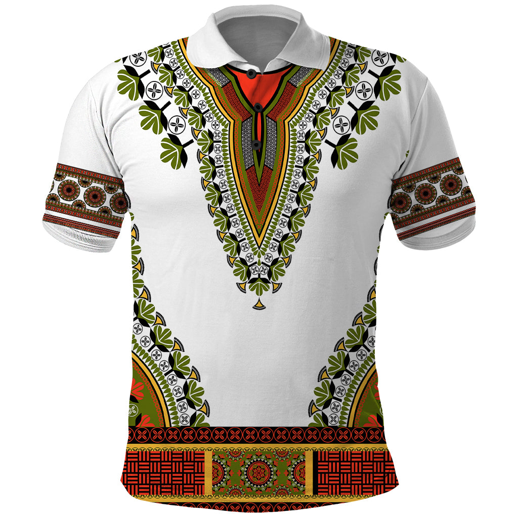 Africa Polo Shirt African Dashiki Royal Gold Version - Wonder Print Shop