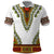 Africa Polo Shirt African Dashiki Royal Gold Version - Wonder Print Shop