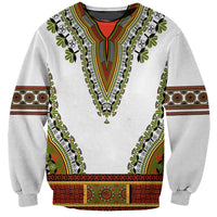 Africa Sweatshirt African Dashiki Royal Gold Version - Wonder Print Shop