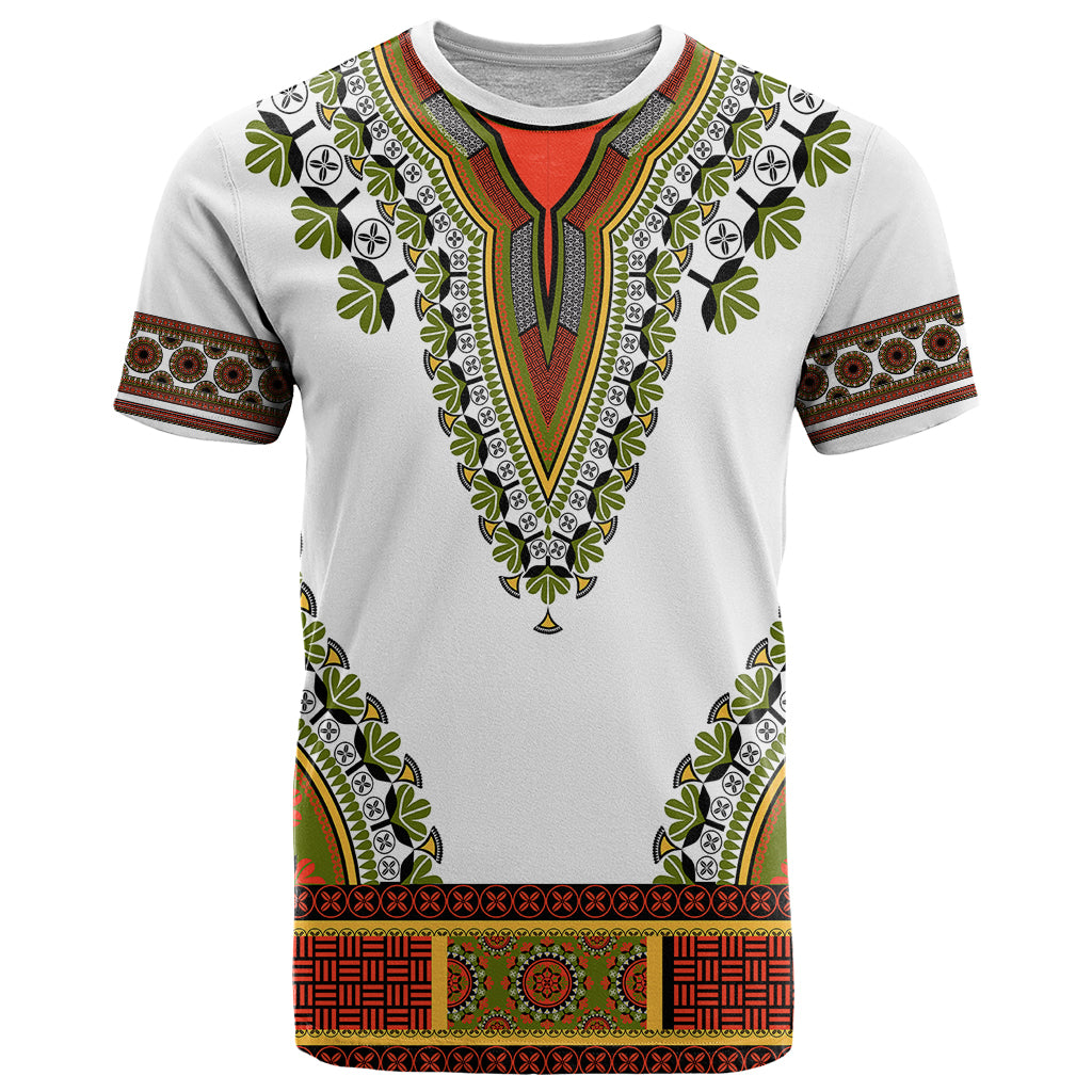 Africa T Shirt African Dashiki Royal Gold Version - Wonder Print Shop