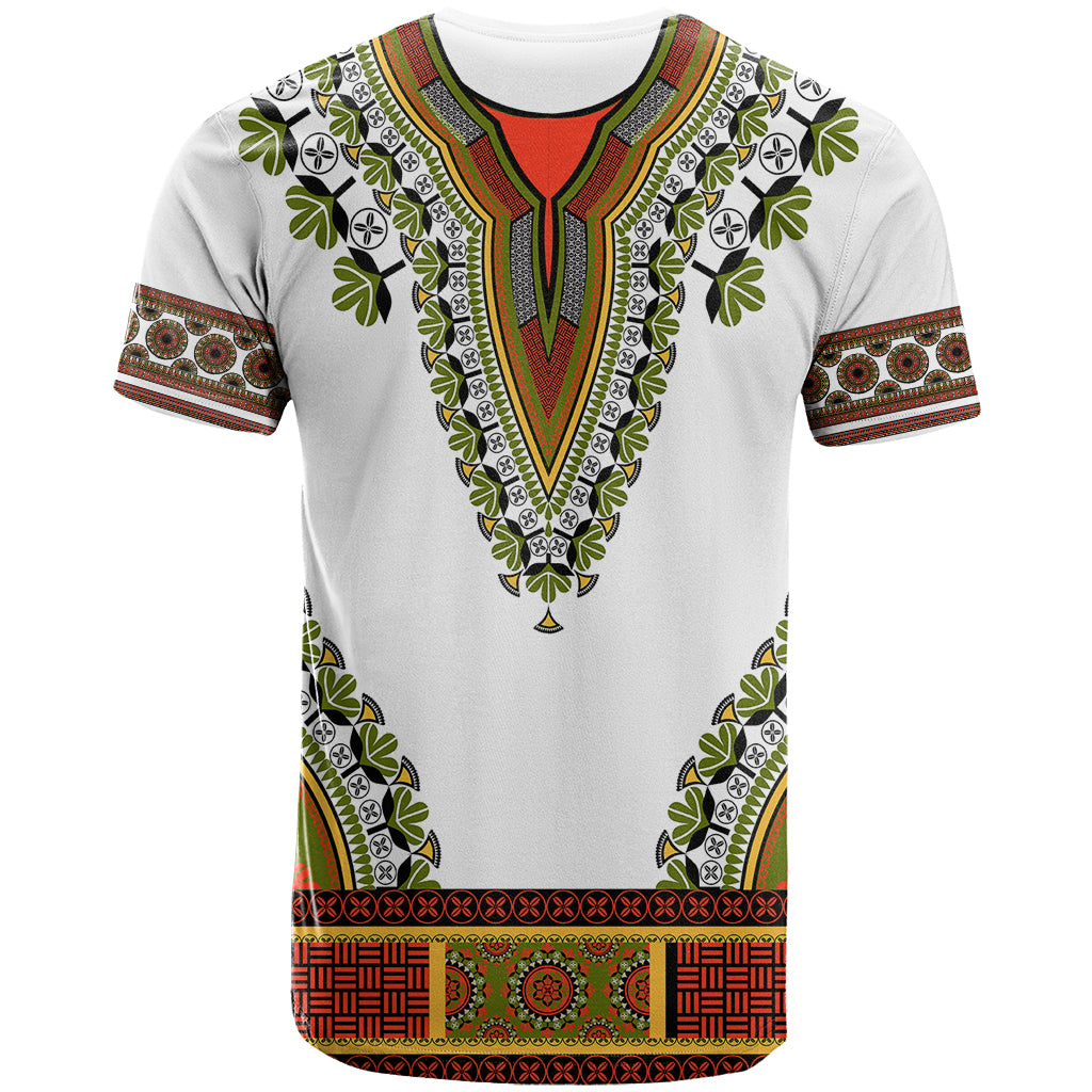 Africa T Shirt African Dashiki Royal Gold Version - Wonder Print Shop