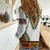 Africa Women Casual Shirt African Dashiki Royal Gold Version - Wonder Print Shop