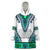 Africa Wearable Blanket Hoodie African Dashiki Royal Turquoise Version - Wonder Print Shop